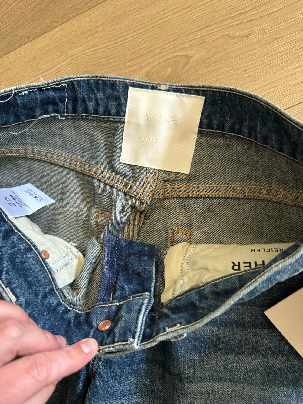 Mother Superior Reifler jeans NWT - Picture 3 of 4